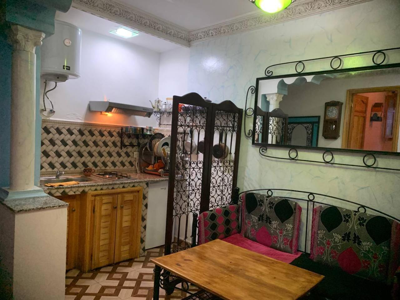 Blue Heart Apartment Чефчауен Екстериор снимка